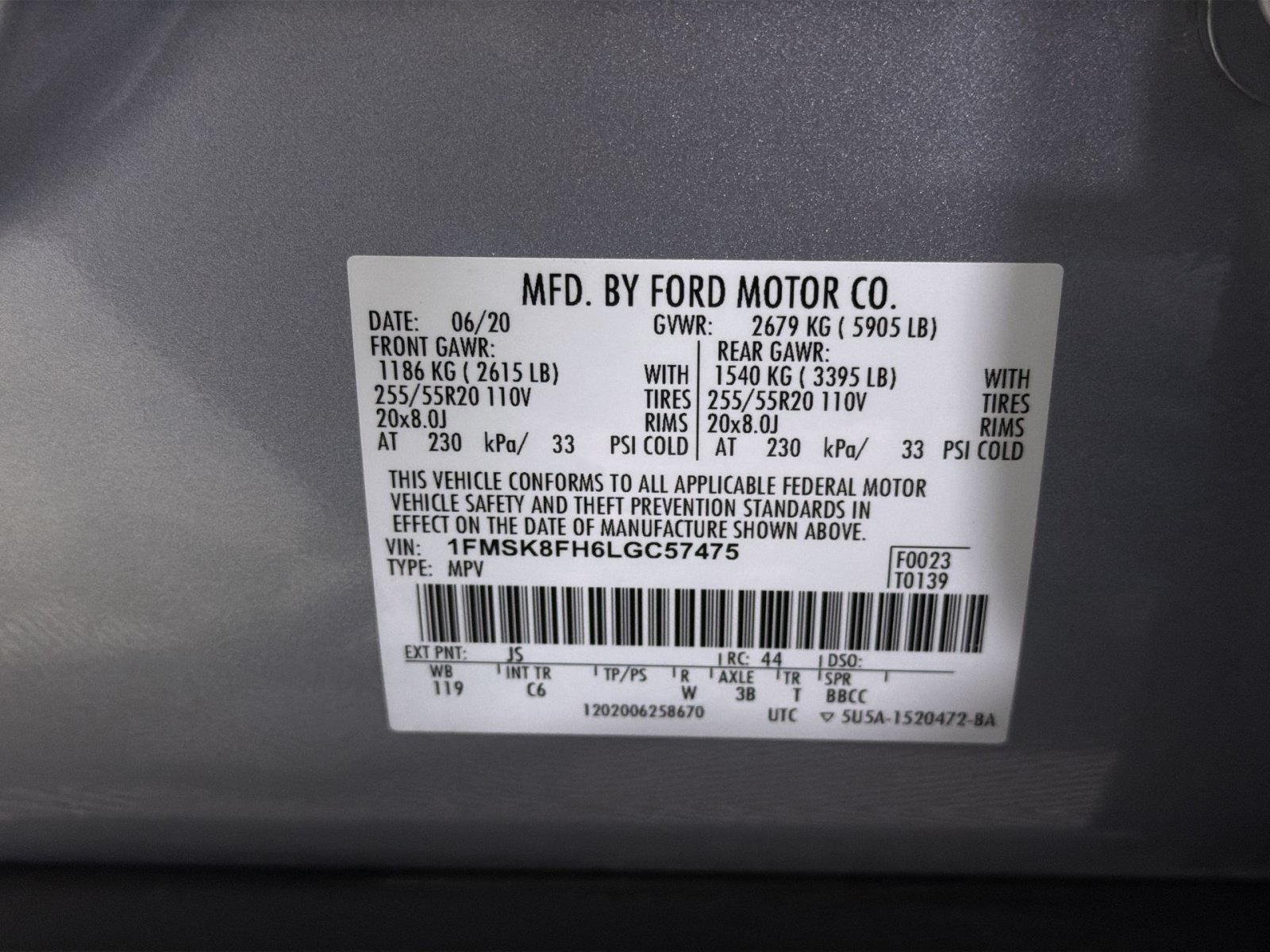 Used 2020 Ford Explorer Limited AWD/4WD image 36