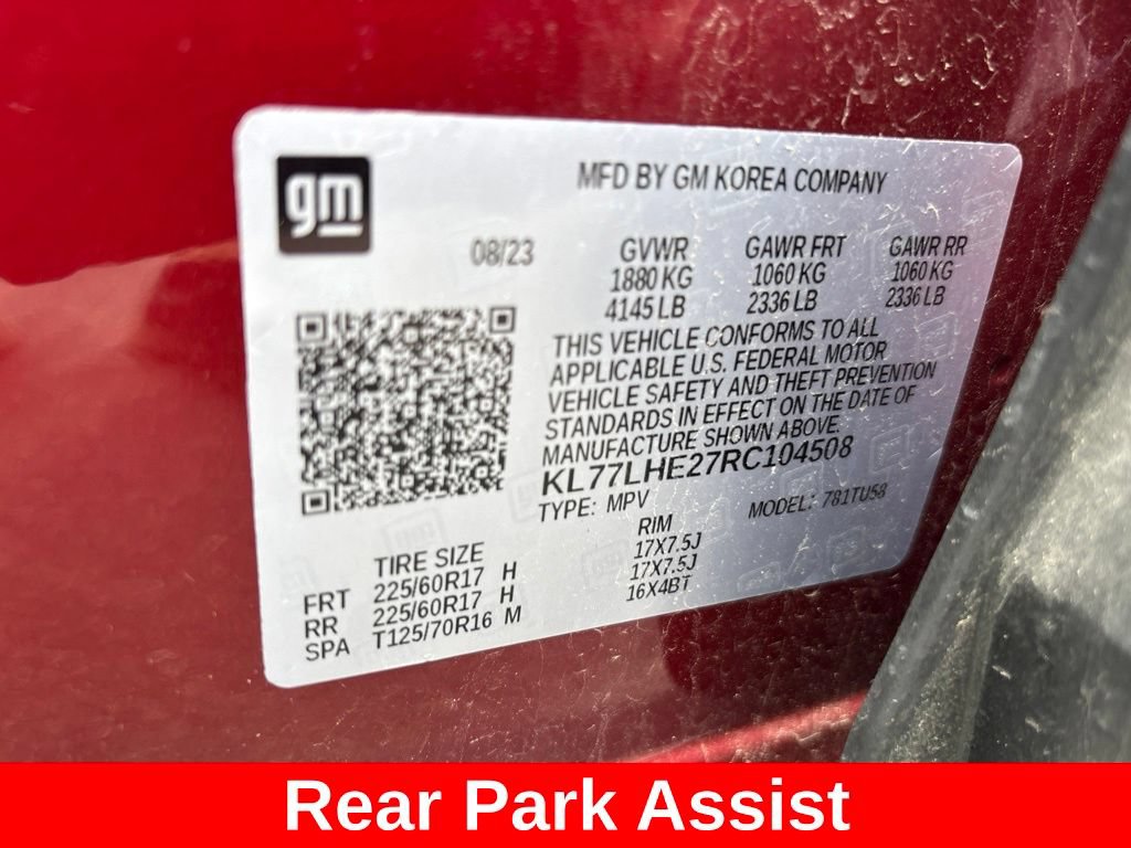 Used 2024 Chevrolet Trax LT w/ Driver Confidence Package FWD image 10