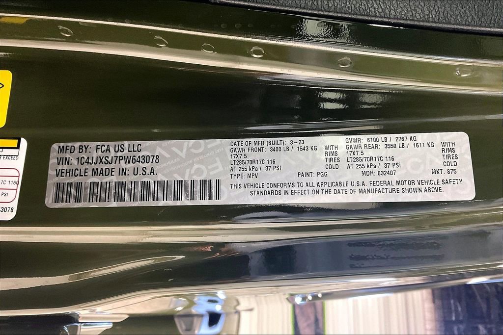 Used 2023 Jeep Wrangler Unlimited Rubicon 392 w/ Trailer Tow Package image 42