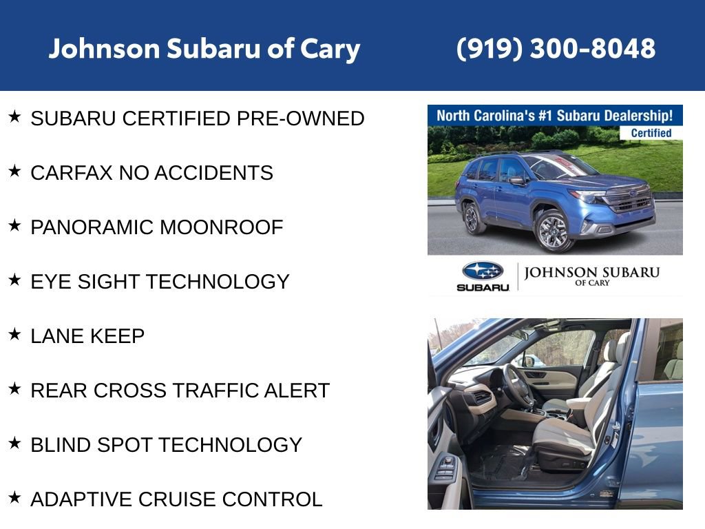 Used 2025 Subaru Forester Premium w/ Protection Package image 6
