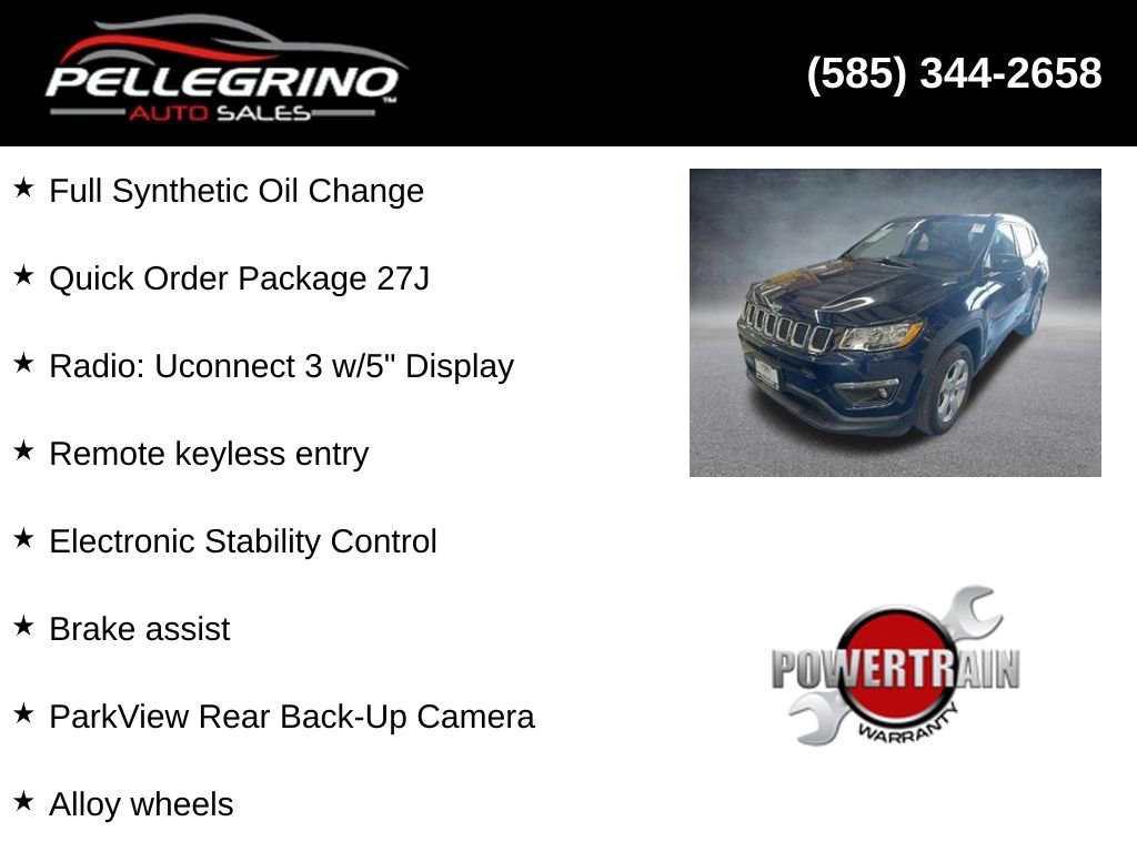 Used 2018 Jeep Compass Latitude AWD/4WD image 2