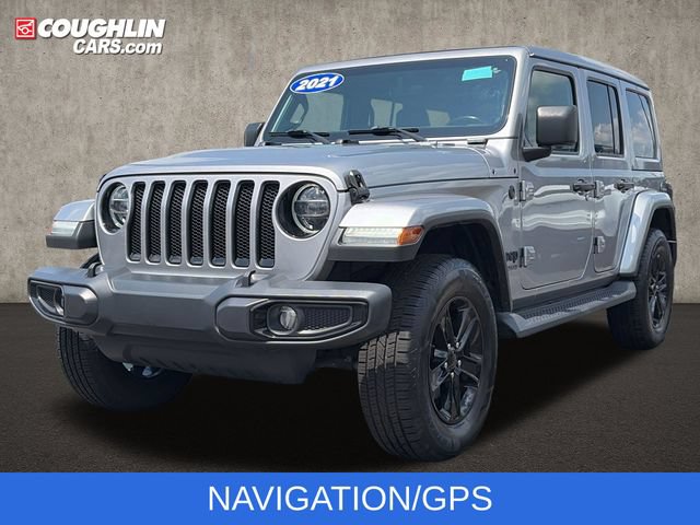 Used 2021 Jeep Wrangler Unlimited Sahara AWD/4WD image 4
