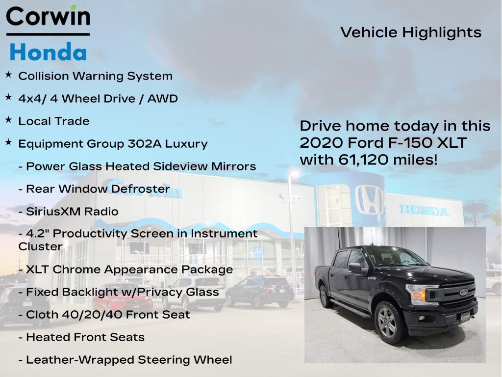 Used 2020 Ford F150 XLT w/ Equipment Group 302A Luxury image 7