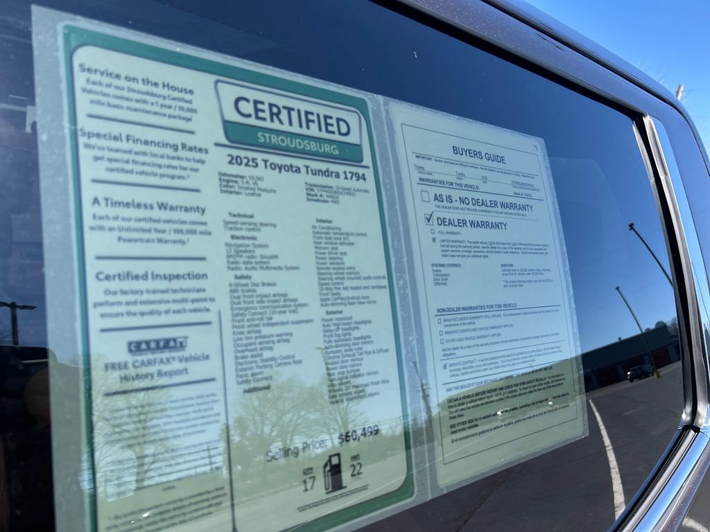Used 2025 Toyota Tundra 1794 Edition image 25