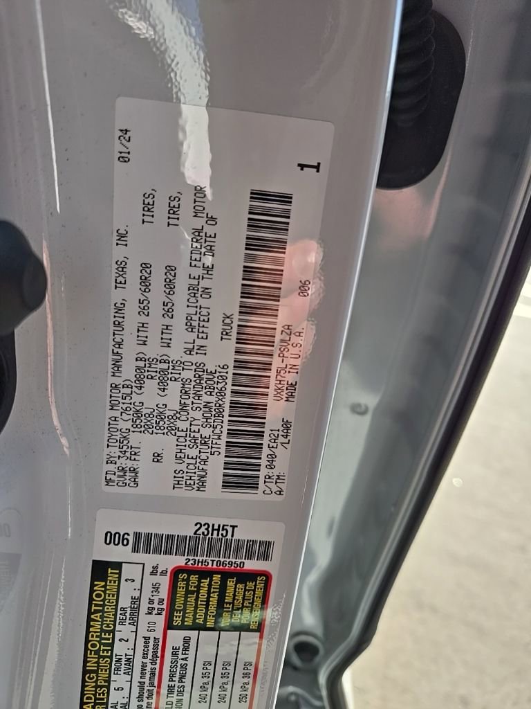 Used 2024 Toyota Tundra Limited image 15