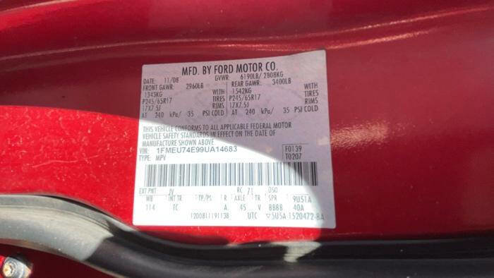 Used 2009 Ford Explorer Eddie Bauer AWD/4WD image 40