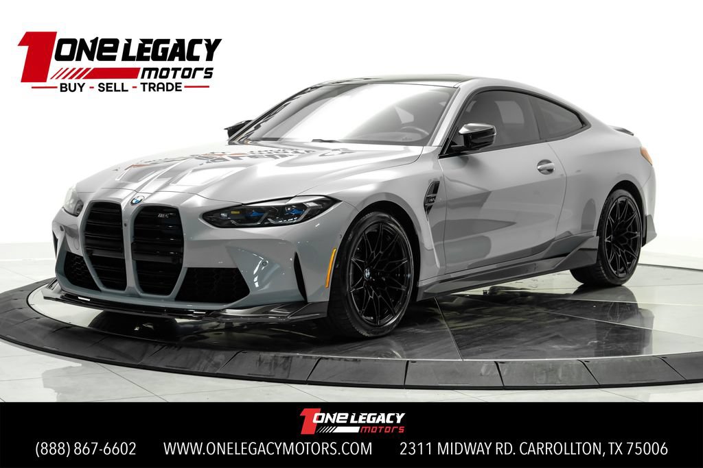 Used 2021 BMW M4 Coupe w/ Executive Package RWD video 1