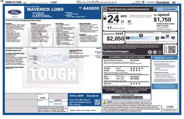 New 2026 Ford Maverick Lobo AWD/4WD image 28