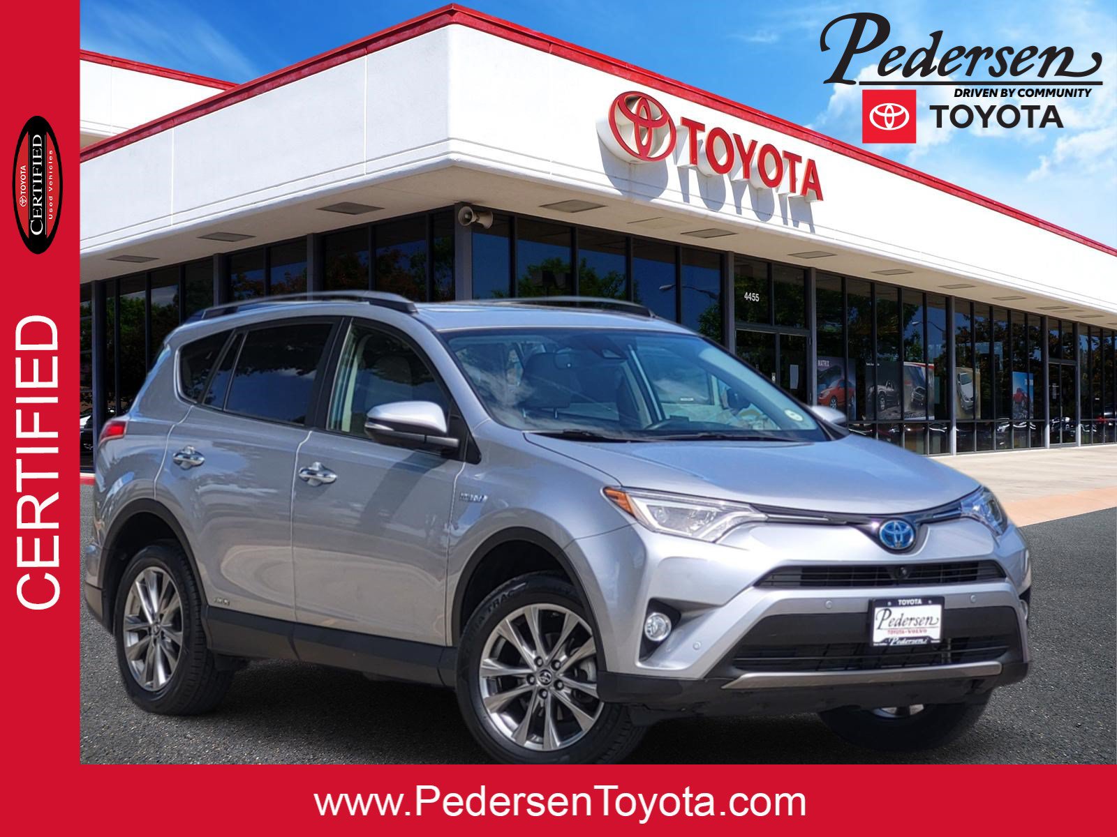 Certified 2018 Toyota RAV4 Limited w/ Advanced Technology Package