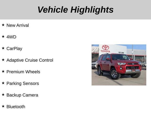 Used 2024 Toyota 4Runner TRD Off-Road image 5