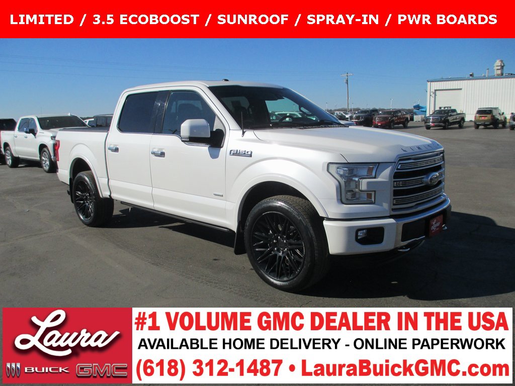 Used 2016 Ford F150 Limited w/ Trailer Tow Package image 1
