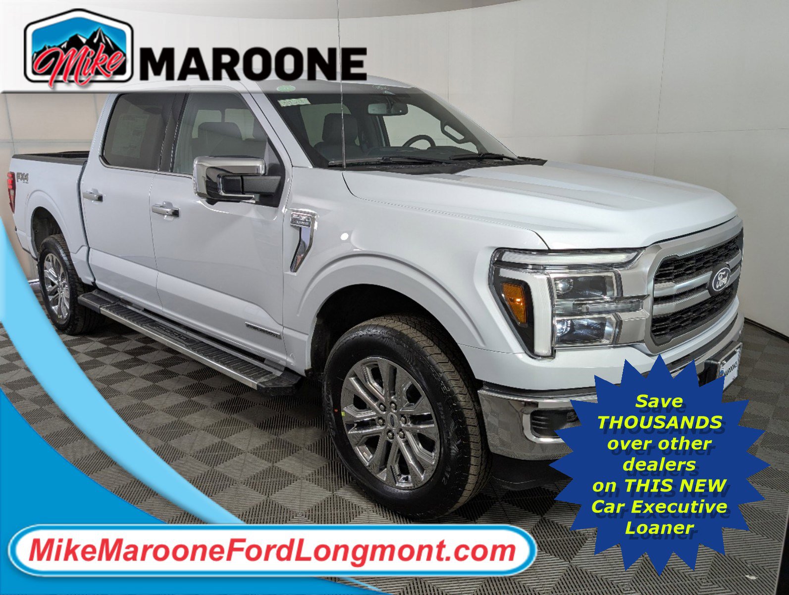 New 2025 Ford F150 Lariat w/ Equipment Group 501A Mid