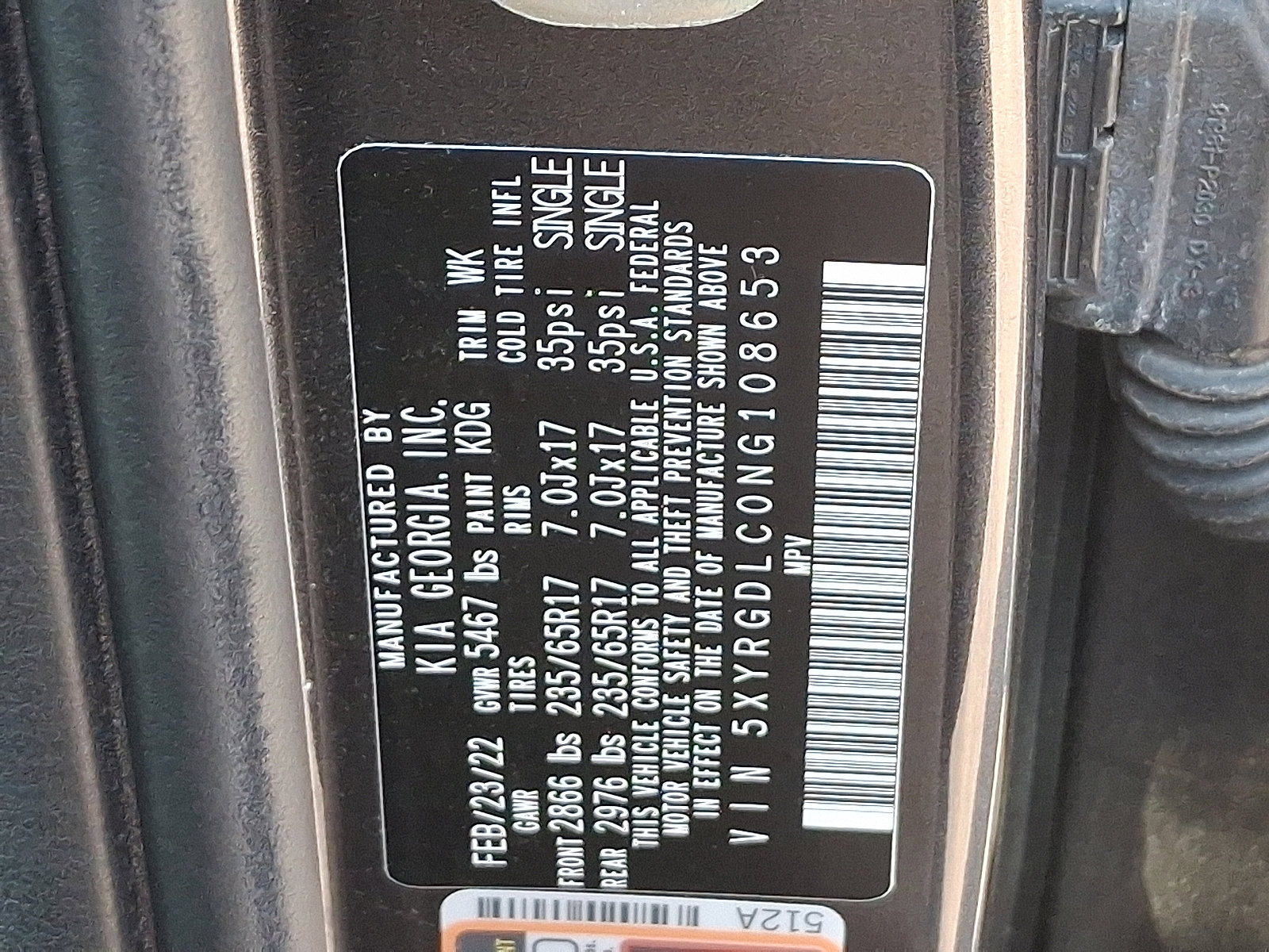 Used 2022 Kia Sorento LX image 26