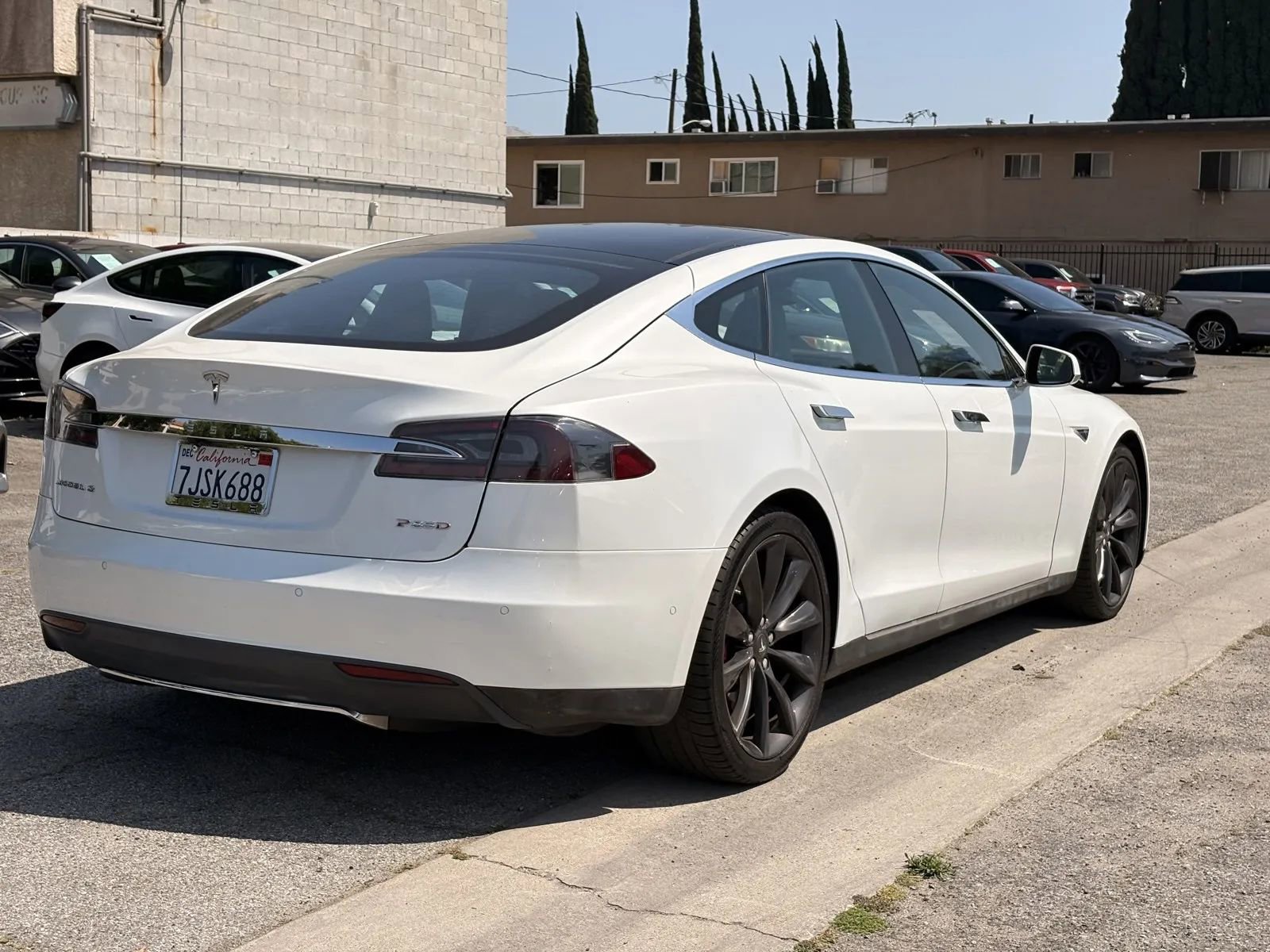 Used 2014 Tesla Model S P85D AWD/4WD image 4