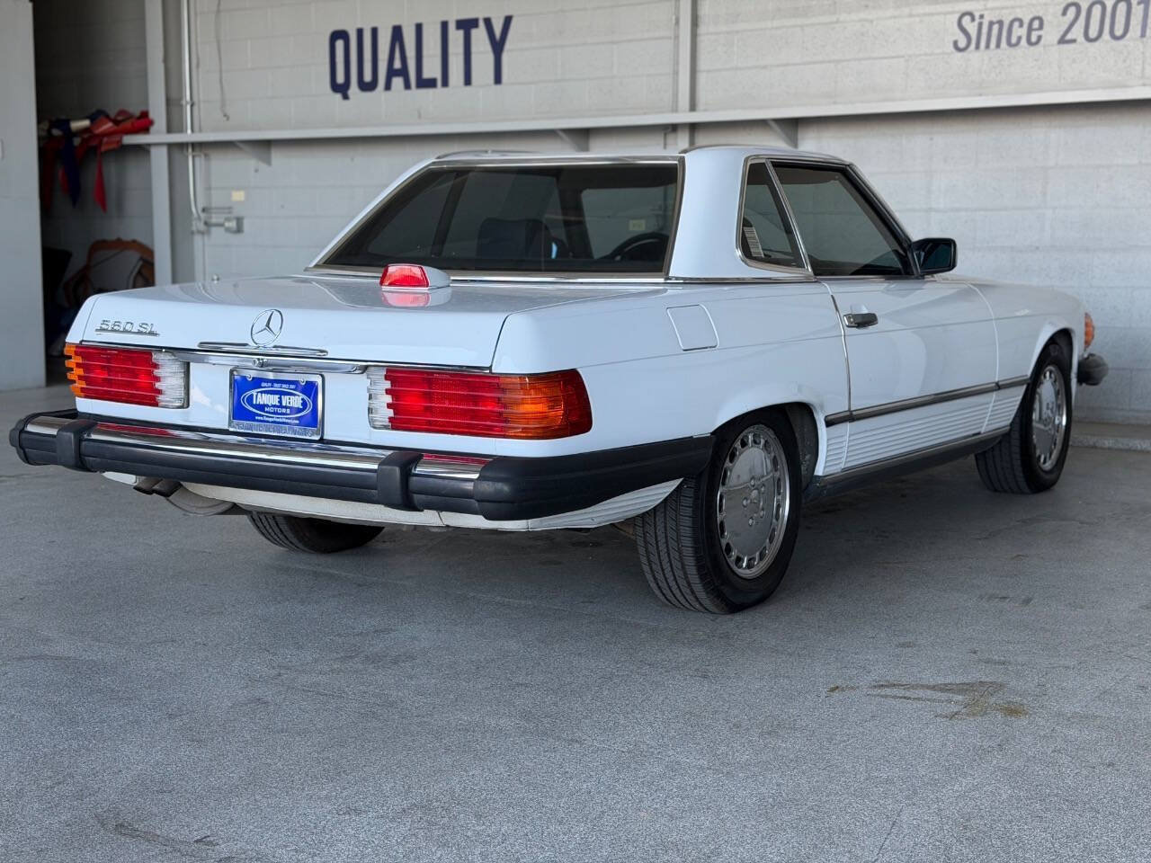 Used 1987 Mercedes-Benz 560 SL image 7