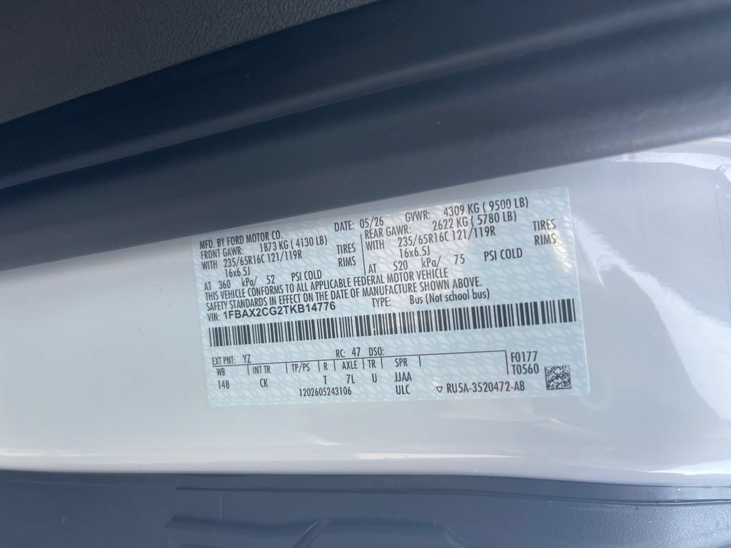 New 2026 Ford Transit 350 XLT RWD image 26