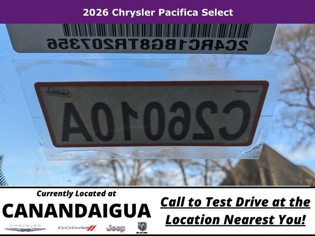 New 2026 Chrysler Pacifica Select image 37