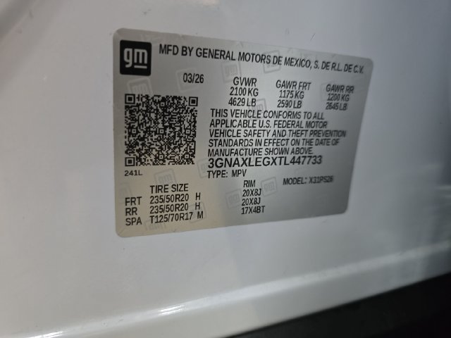 New 2026 Chevrolet Equinox RS w/ Convenience Package III FWD image 38