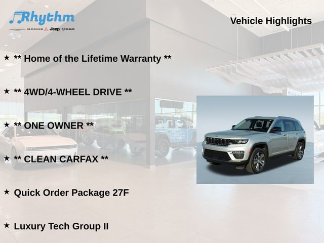 Used 2023 Jeep Grand Cherokee 4WD 4xe w/ Luxury Tech Group II image 5