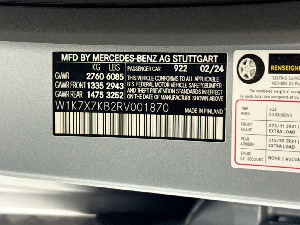 Used 2024 Mercedes-Benz AMG GT 63 S image 35
