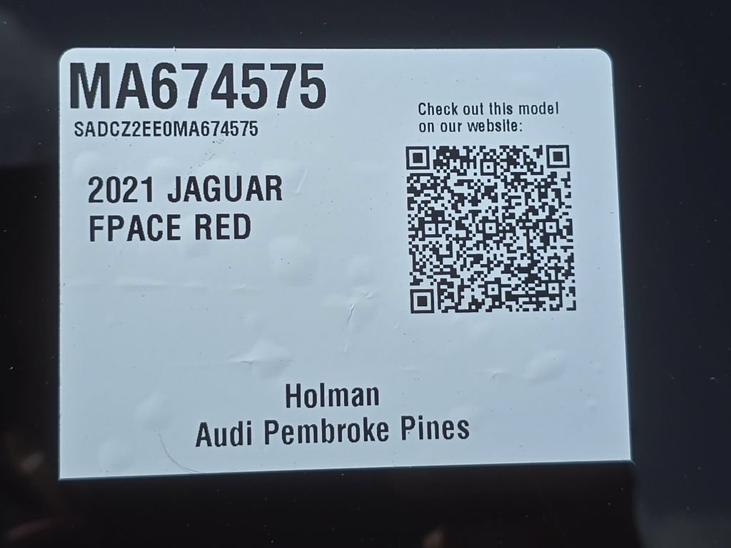 Used 2021 Jaguar F-PACE SVR AWD/4WD image 34