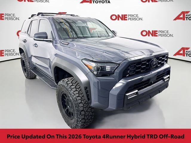 New 2026 Toyota 4Runner TRD Off-Road