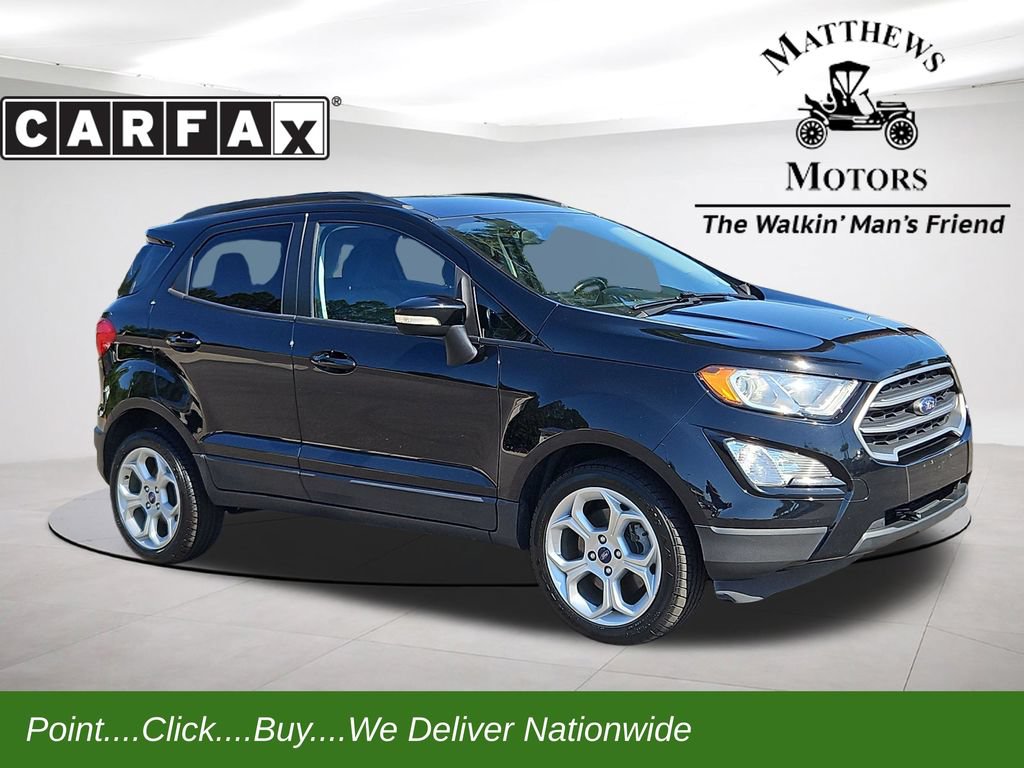 Used 2021 Ford EcoSport SE w/ SE Convenience Package