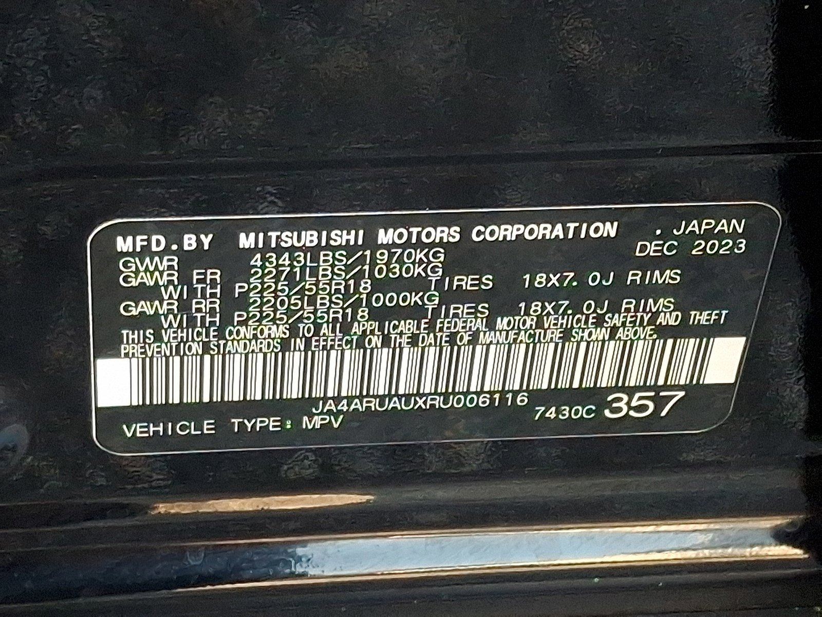 Used 2024 Mitsubishi Outlander Sport SE image 26