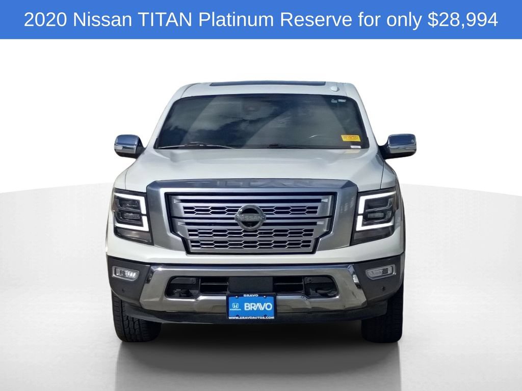 Used 2020 Nissan Titan Platinum Reserve w/ Moonroof Package AWD/4WD image 2