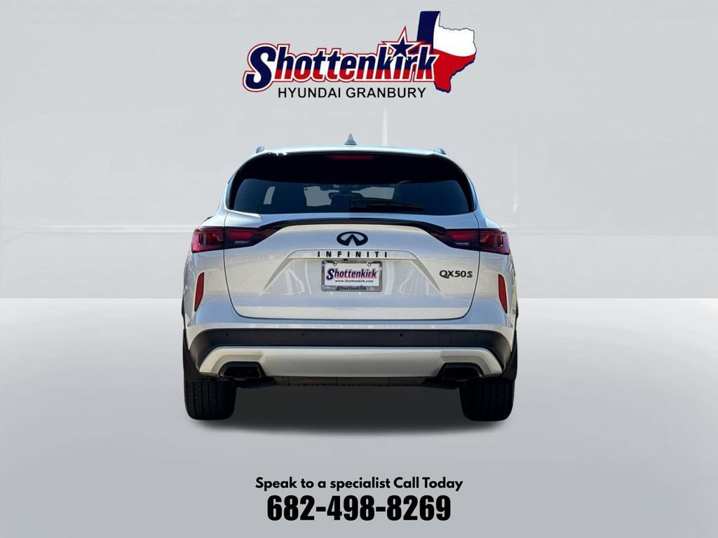 Used 2023 INFINITI QX50 Sport w/ Cargo Package FWD image 7