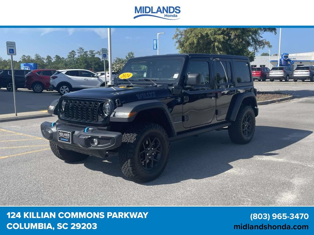 Used 2024 Jeep Wrangler Unlimited AWD/4WD image 3
