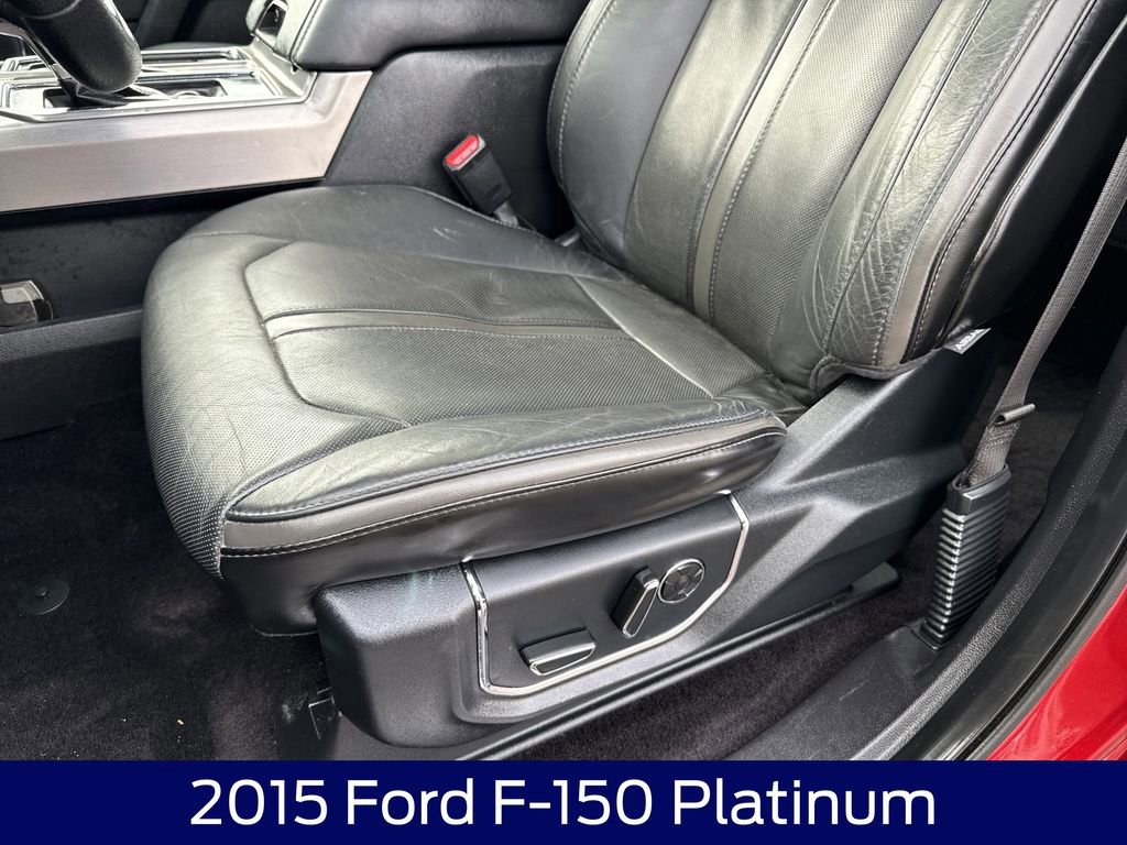 Used 2015 Ford F150 Platinum w/ Trailer Tow Package image 13