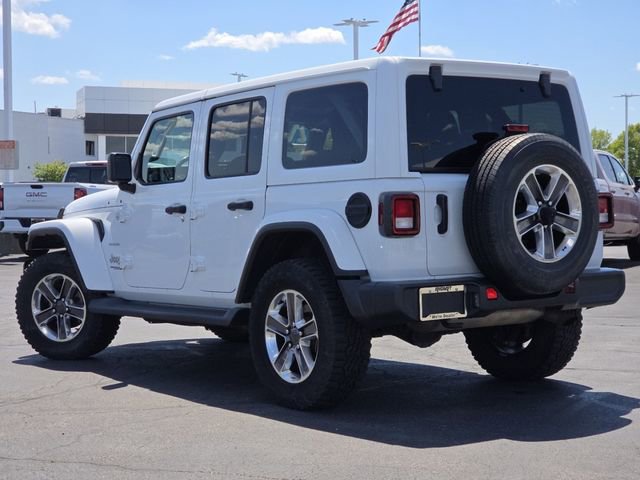 Used 2021 Jeep Wrangler Unlimited Sahara w/ Uconnect 4C Nav & Sound Group AWD/4WD image 19