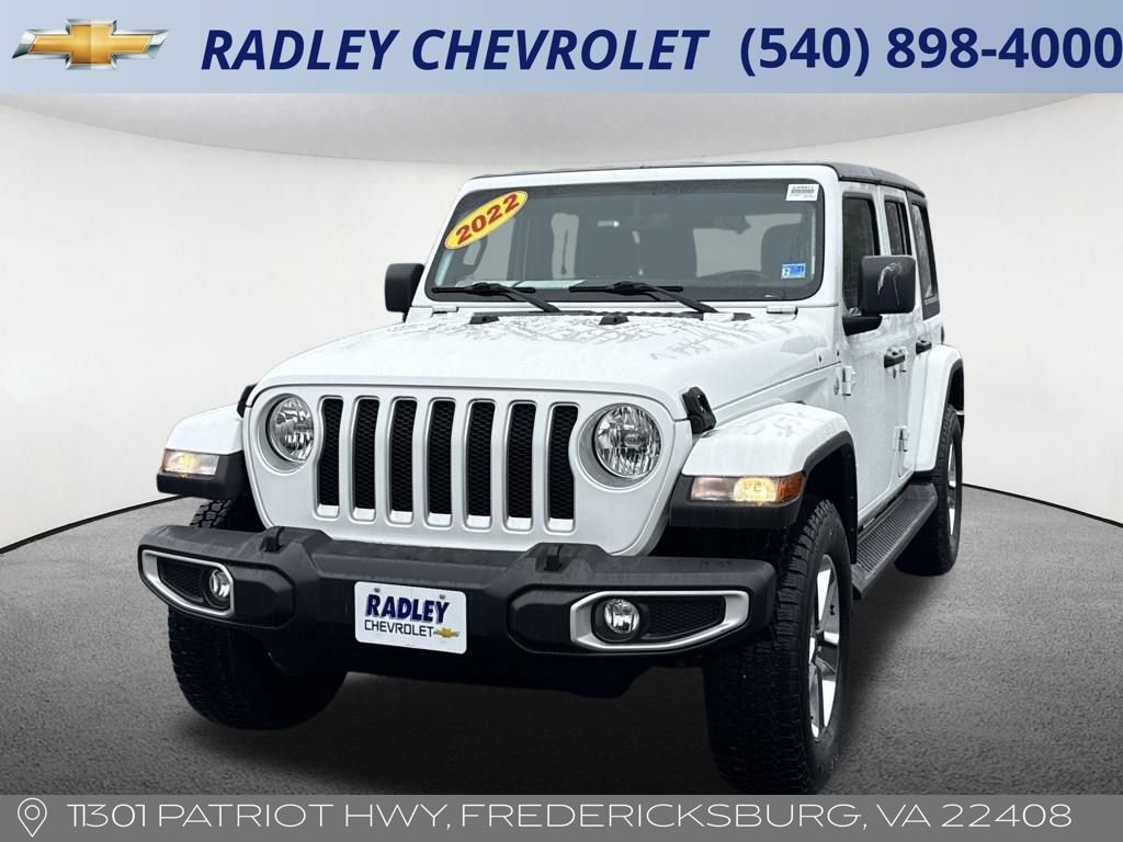 Used 2022 Jeep Wrangler Unlimited Sahara w/ Cold Weather Group