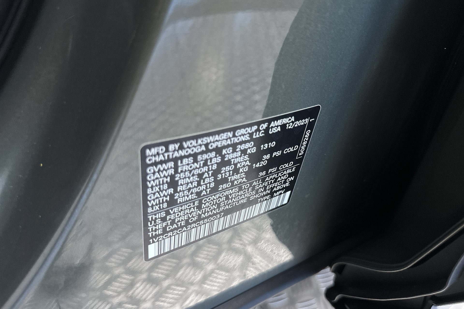 Used 2024 Volkswagen Atlas Peak Edition SE AWD/4WD image 13