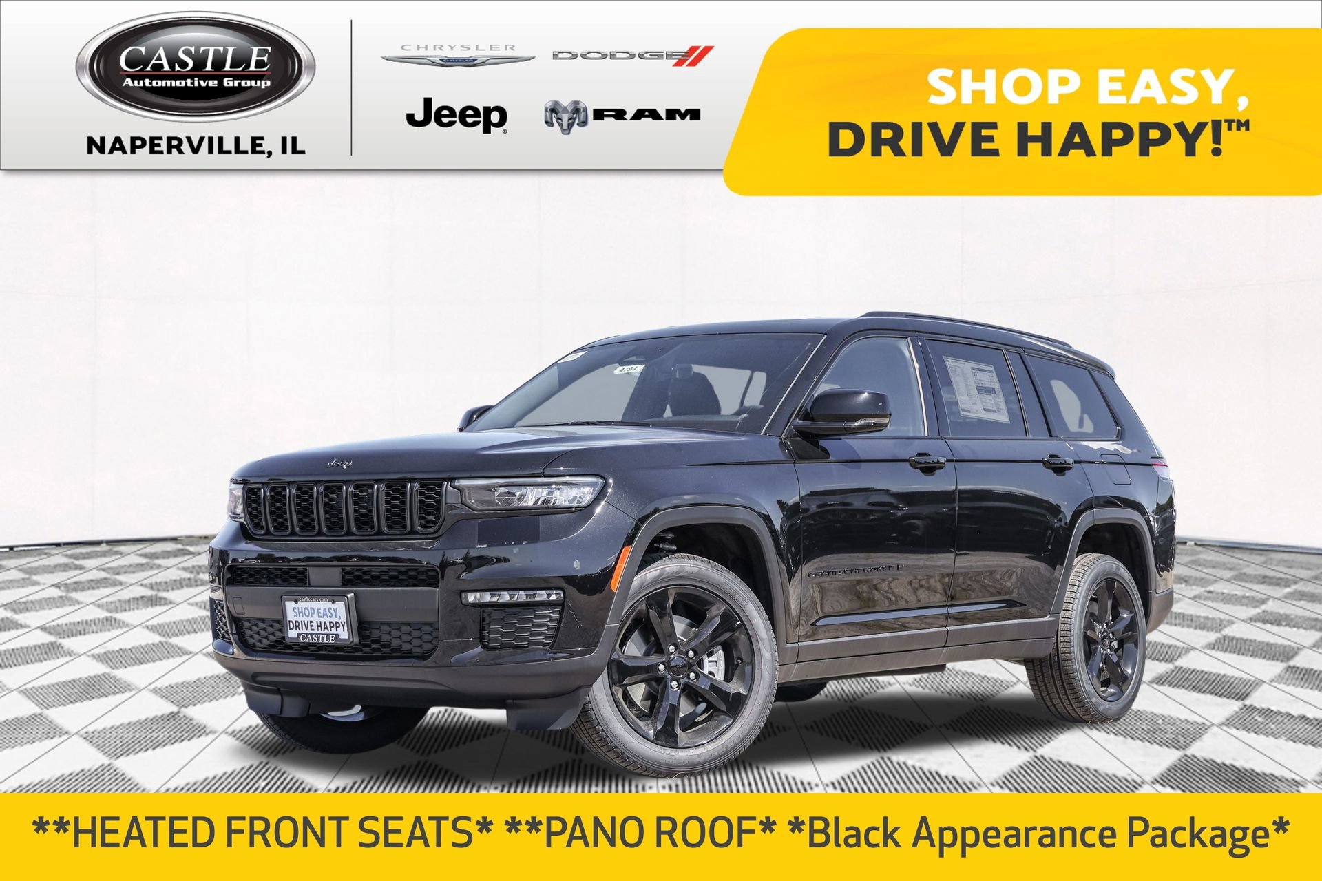 New 2025 Jeep Grand Cherokee L Limited w/ Black Appearance Package