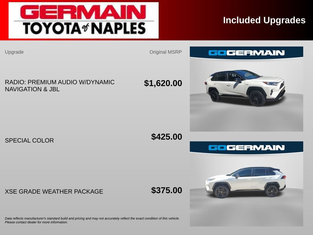 Used 2021 Toyota RAV4 XSE w/ XSE Grade Weather Package AWD/4WD image 5