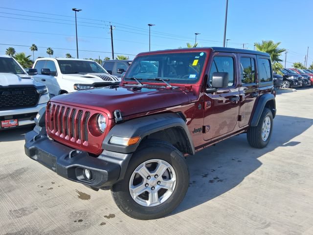 Used 2022 Jeep Wrangler Unlimited Sport AWD/4WD image 3
