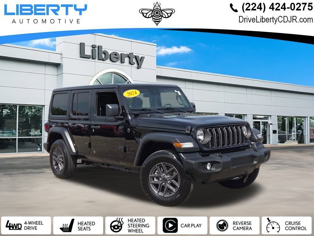 Certified 2024 Jeep Wrangler Sport S