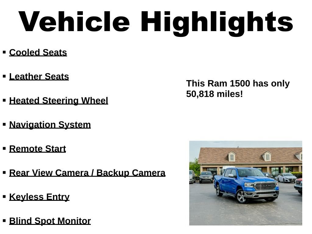 Used 2020 RAM 1500 Laramie AWD/4WD image 37