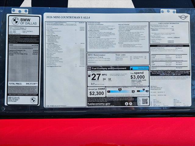 Used 2026 MINI Cooper Countryman S AWD/4WD image 17