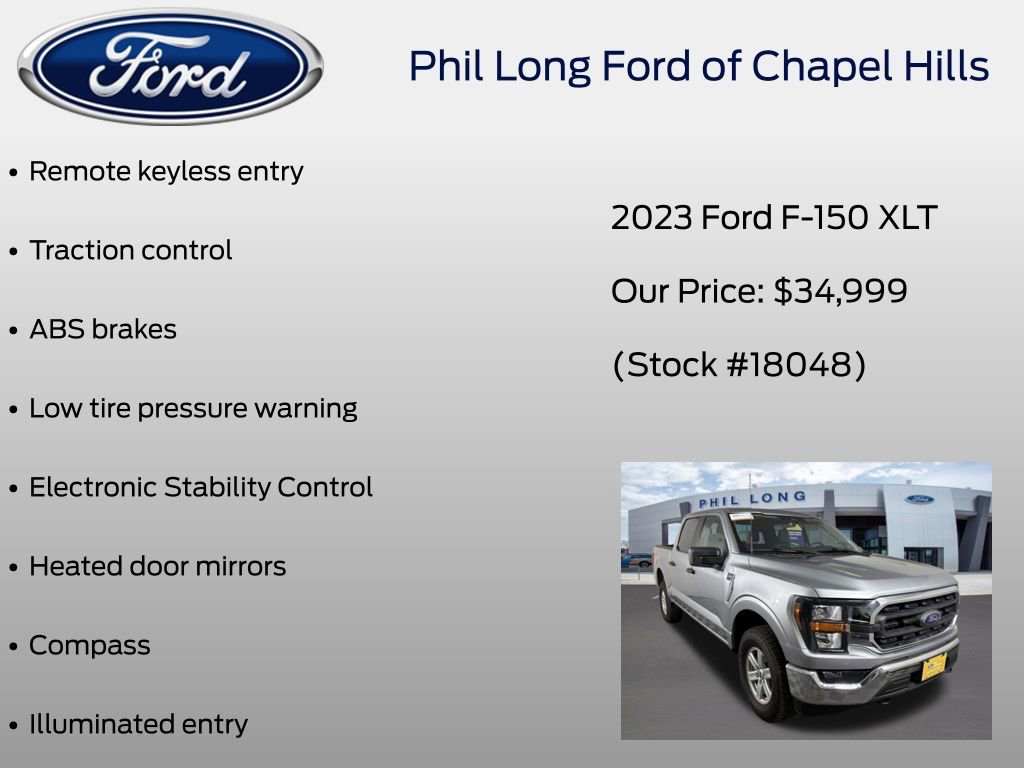 Certified 2023 Ford F150 XLT w/ Trailer Tow Package AWD/4WD image 37