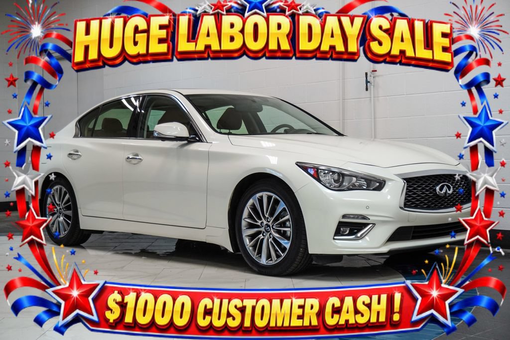 Used 2023 INFINITI Q50 Luxe w/ Cargo Package RWD image 5