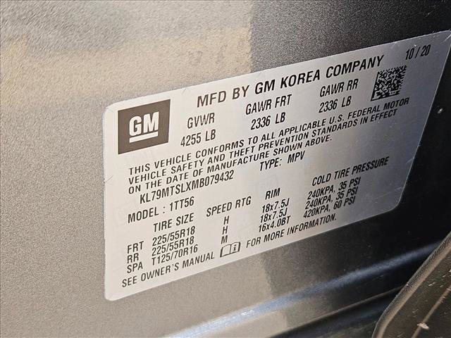 Used 2021 Chevrolet TrailBlazer RS w/ Convenience Package FWD image 25