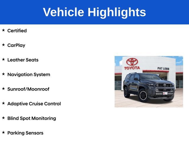 Certified 2025 Toyota 4Runner TRD Off-Road AWD/4WD image 5