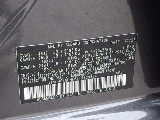 New 2026 Subaru Crosstrek 2.5i Sport image 23