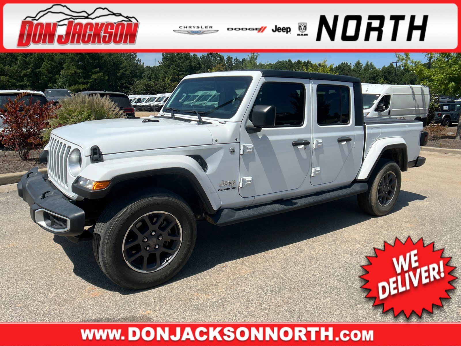 Certified 2021 Jeep Gladiator Overland w/ Popular Equipment Package