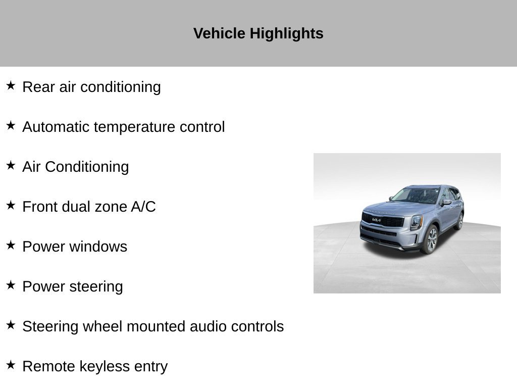 Certified 2022 Kia Telluride S FWD image 15