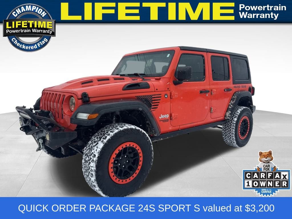 Used 2018 Jeep Wrangler Unlimited Sport S image 1