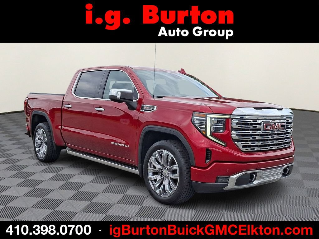 Certified 2022 GMC Sierra 1500 Denali w/ Denali Reserve Package AWD/4WD image 1